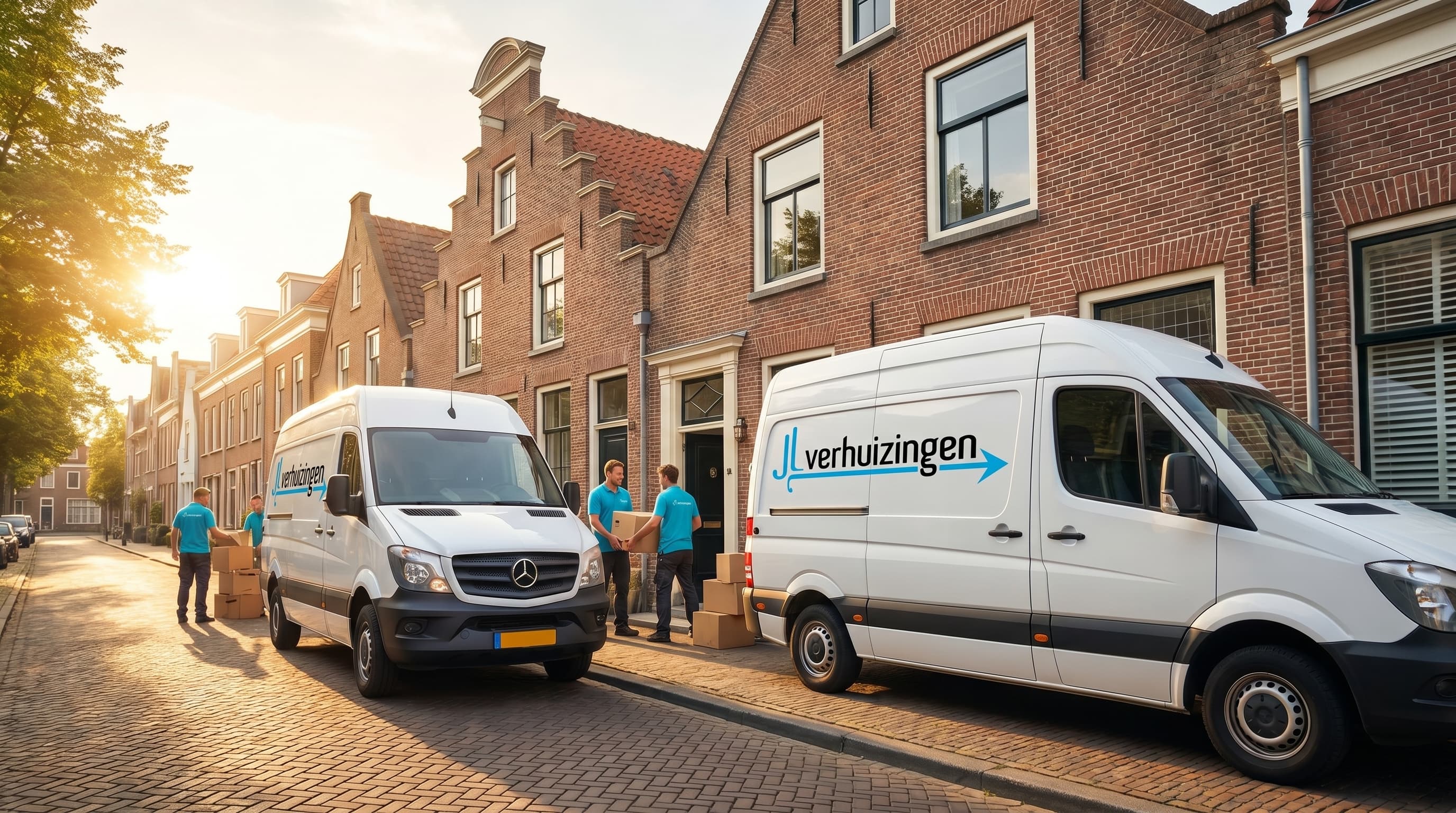 JL-Verhuizingen team in actie